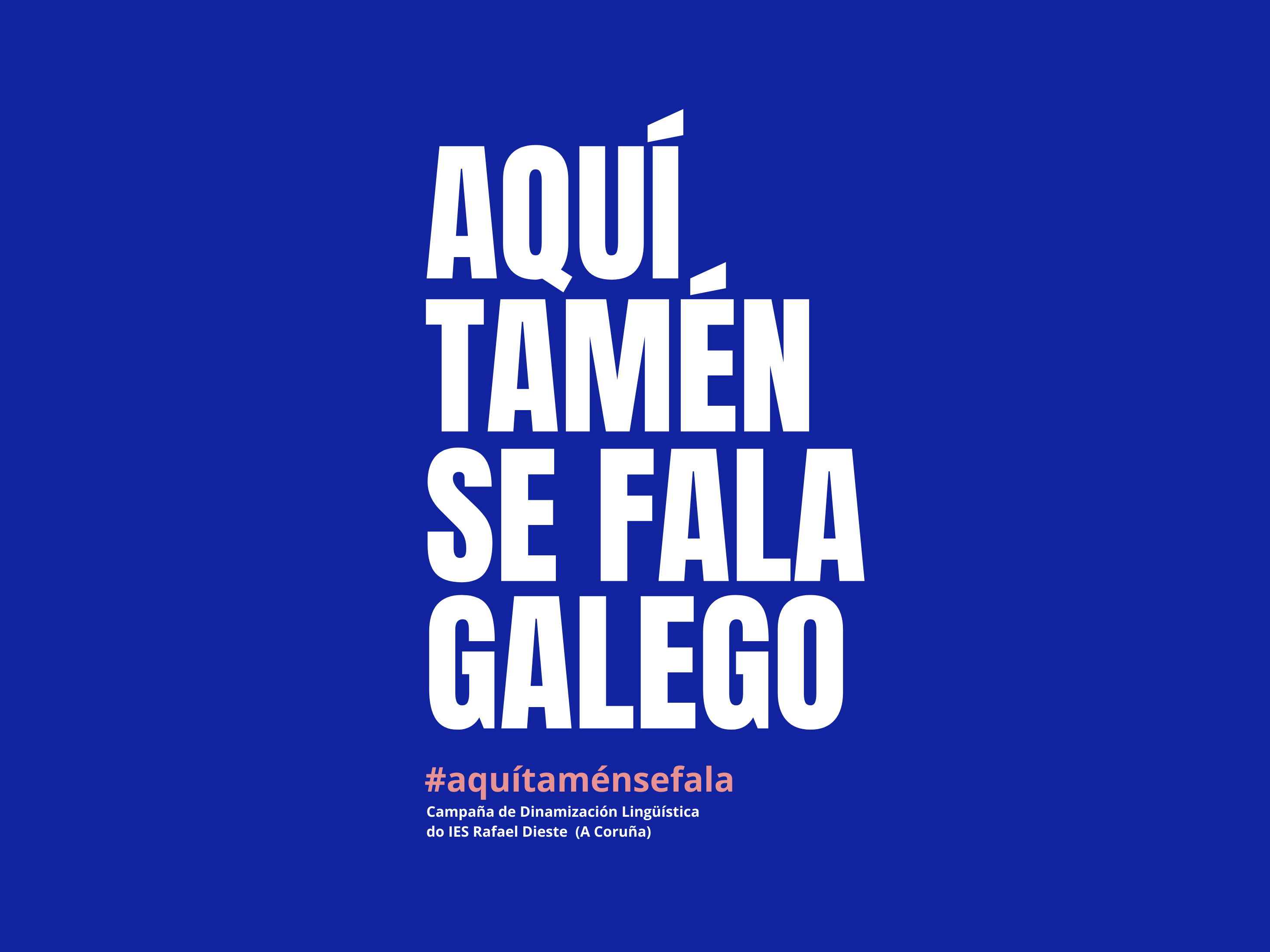 Aquí tamén se fala